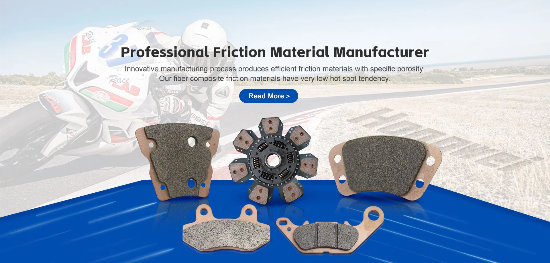 Professional Friction Material Manufacturer